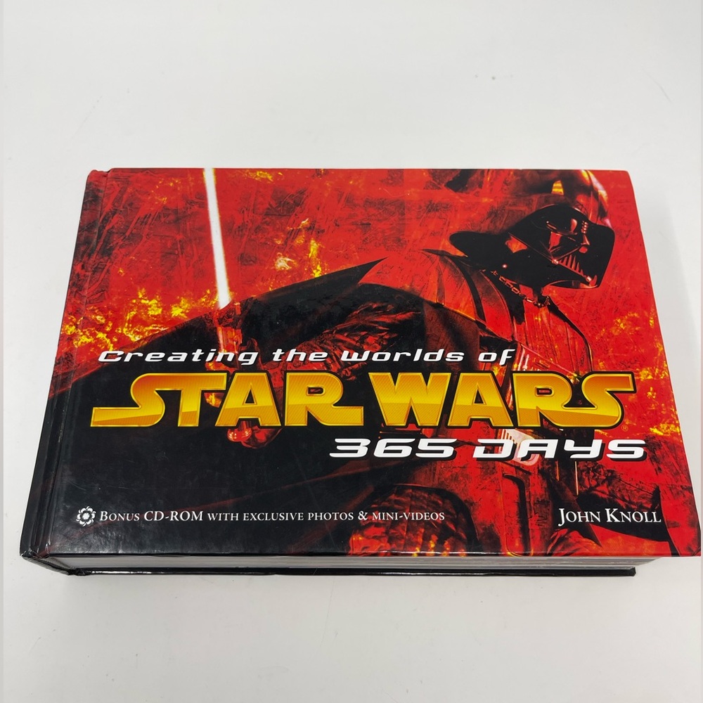 STAR WARS: Creating the Worlds of Star Wars in 365 Days Book. John Knoll